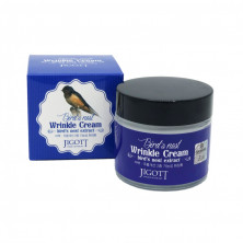Крем с экстрактом ласточкиного гнезда Jigott Bird’s nest wrinkle cream, 70 ml