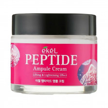 Крем ампульный с пептидами Ekel Peptide ampule cream, 70 ml