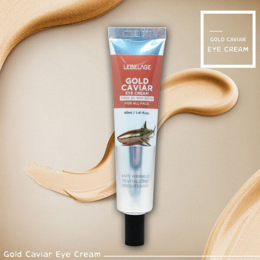 Крем для кожи вокруг глаз с золотом и экстрактом икры Lebelage Eye Cream Gold Caviar, 40 ml